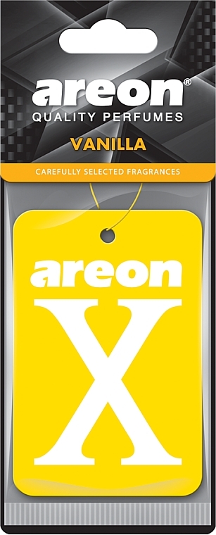 Auto-Lufterfrischer Vanille - Areon X Quality Perfumes Vanilla  — Bild N1