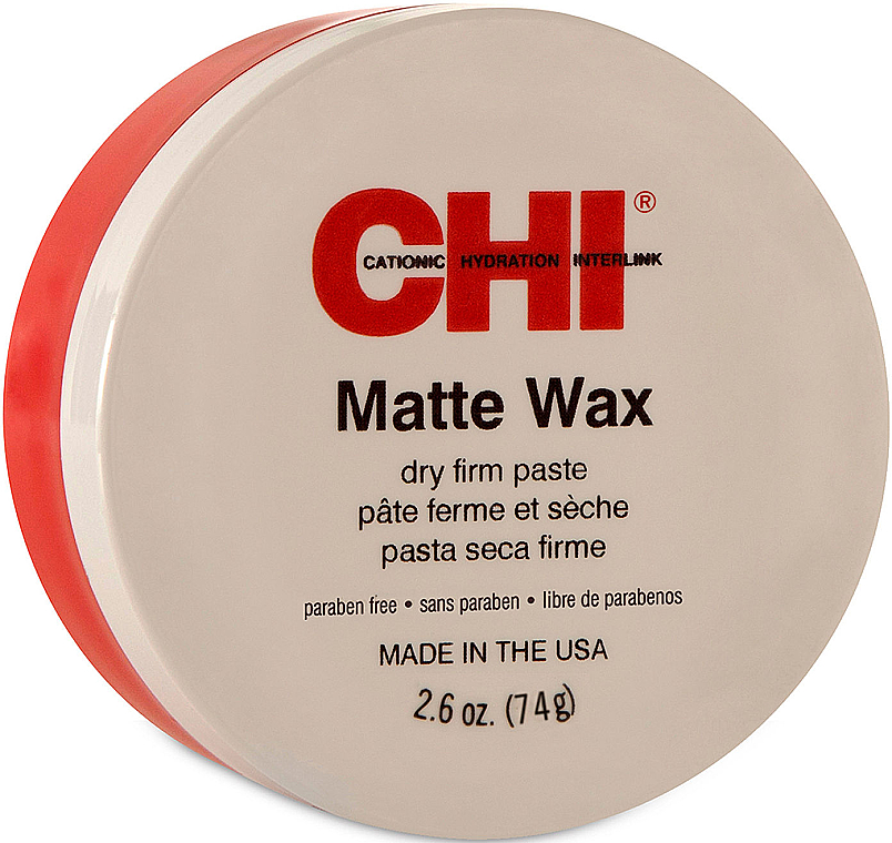Modellierende Haarpaste mit Matt-Effekt - CHI Thermal Styling Matte Wax — Bild N1
