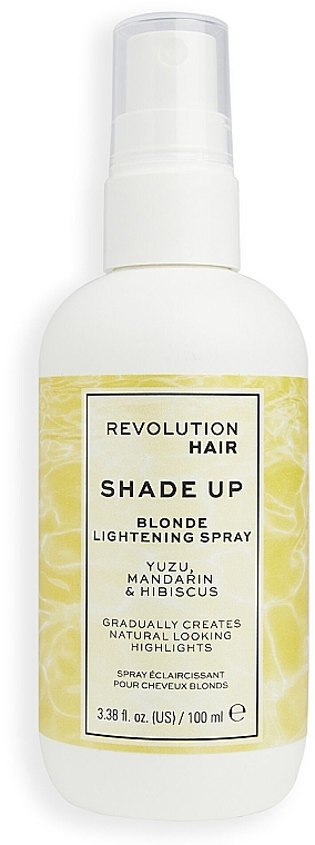 Leuchtendes Haarspray - Revolution Haircare Shade Up Blonde Lightening Spray — Bild N1
