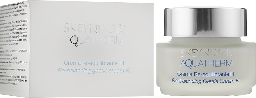 Sanfte regenerierende Gesichtscreme - Skeyndor Aquatherm Re-Balancing Gentle Cream FI — Bild N2