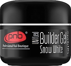 Modelliergel Camouflage schneeweiß - PNB UV/LED Builder Gel Cover Snow White — Bild N1