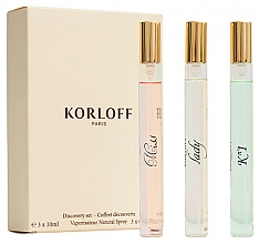 Düfte, Parfümerie und Kosmetik Korloff Paris Discovery Set - Duftset (Eau de Parfum Mini 10mlx3)
