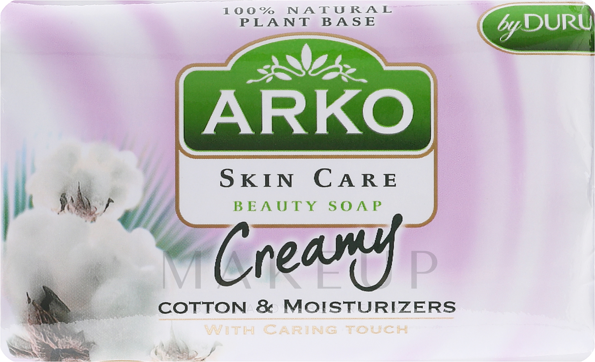 Parfümierte Körperseife - Arko Beauty Soap Creamy Cotton & Cream — Bild 90 g