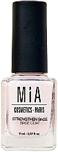 Düfte, Parfümerie und Kosmetik Stärkender Nagelunterlack - Mia Cosmetics Paris Strengthen Base Coat