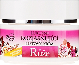 Aufhellende Gesichtscreme mit Rosenöl und Vitamin E - Bione Cosmetics Rose Cream — Bild N2