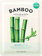 Düfte, Parfümerie und Kosmetik Feuchtigkeitsspendende und erfrischende Tuchmaske mit Bambus - It's Skin The Fresh Mask Sheet Bamboo