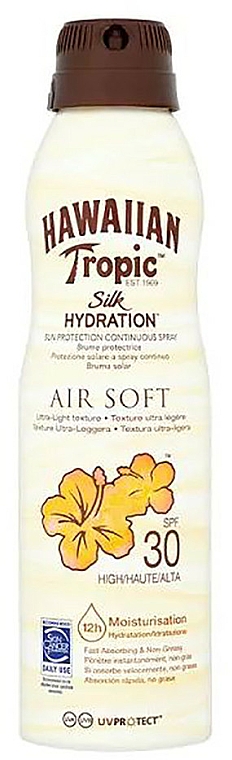 Sonnenschutzspray SPF 30 - Hawaiian Tropic Silk Hydration Air Soft Sunscreen Mist SPF 30 — Bild N1