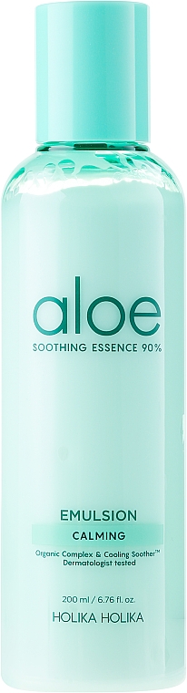 Beruhigende Gesichtsemulsion mit 90% Aloe - Holika Holika Aloe Soothing Essence 90% Emulsion Calming