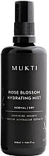 Düfte, Parfümerie und Kosmetik Feuchtigkeitsspendendes Gesichtsspray mit Rosenblüten - Mukti Organics Rose Blossom Hydrating Mist 