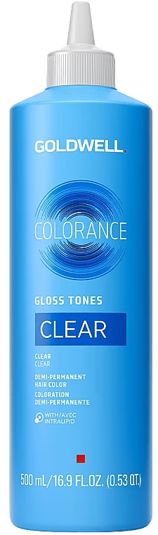 Semipermanente Flüssigfarbe - Goldwell Colorance Gloss Tones Clear — Bild N1