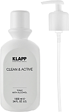 Belebendes Gesichtswasser mit Brennnessel-Extrakt - Klapp Clean & Active Tonic with Alcohol — Bild N5