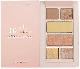 Highlighter- und Konturierpalette - Makeup Revolution Pro X Nath Highlight & Contour Palette — Bild N2