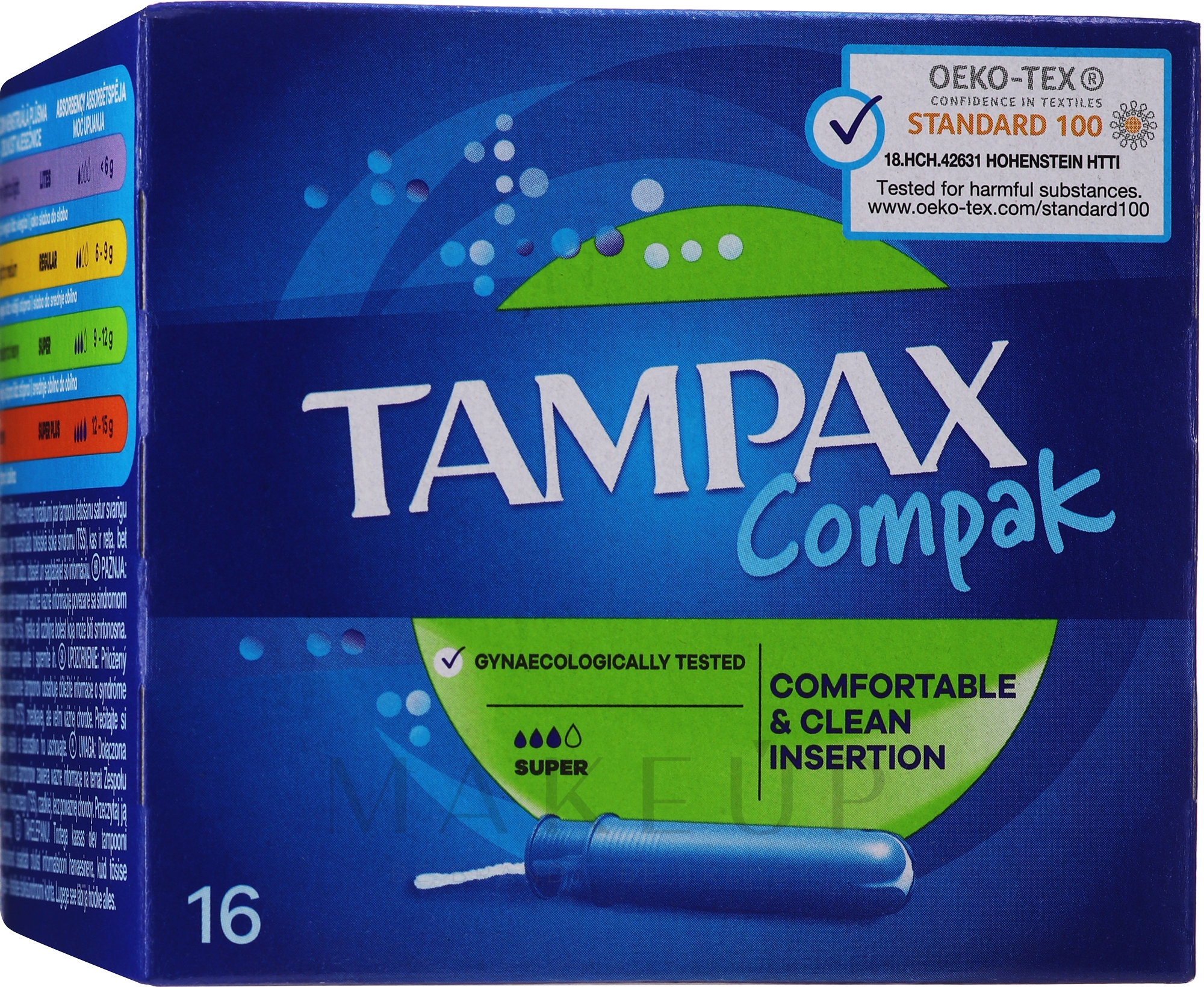 Tampons mit Applikator 16 St. - Tampax Compak Discreet Tampons — Bild 16 St.