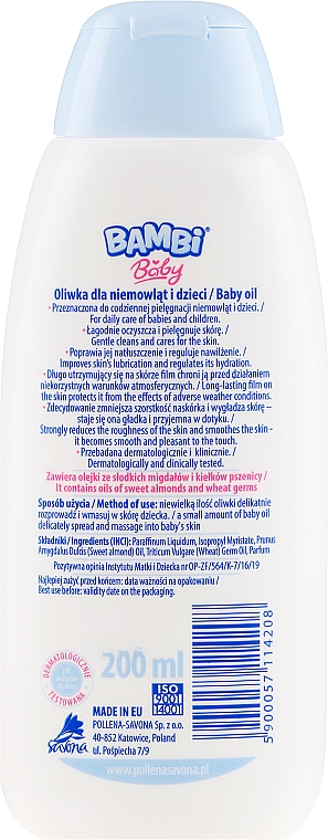 Körperöl für Babys und Kinder - Bambi Baby — Foto N2
