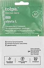 Düfte, Parfümerie und Kosmetik Gesichtsreinigungstuch - Tolpa Strefa T Peeling Wipe