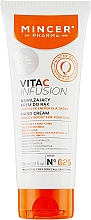 Feuchtigkeitsspendende Handcreme für alle Hauttypen - Mincer Pharma Vita C Infusion №625 — Bild N1
