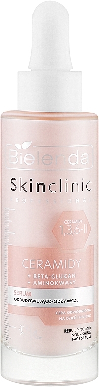 Revitalisierendes und pflegendes Serum mit Ceramiden - Bielenda Skin Clinic Professional  — Bild N1