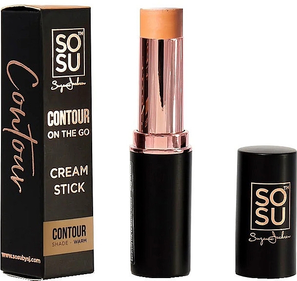 Konturierstick - Sosu Cosmetics Contour On The Go Cream Stick — Bild N2