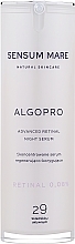 Düfte, Parfümerie und Kosmetik Konzentriertes regenerierendes und korrigierendes Serum mit 0,08 % Retinal und Phosphoceramid-Komplex - Sensum Mare Algopro R Advanced Retinal Night Serum