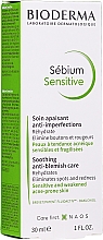Düfte, Parfümerie und Kosmetik Feuchtigkeitsspendende und mattierende, intensiv beruhigende Gesichtscreme gegen Hautunreinheiten - Bioderma Sebium Sensitive Cream