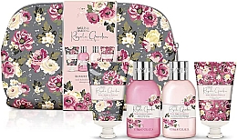 Düfte, Parfümerie und Kosmetik Körperpflegeset 5 St. - Baylis & Harding Royal Garden Rose Poppy & Vanilla Wash Bag Gift Set