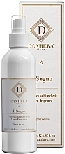 Düfte, Parfümerie und Kosmetik Duftspray für Textilien und Möbel  - Danhera Il Sogno Linen Fragrance 