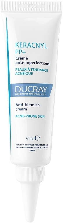 Gesichtscreme gegen Hautunreinheiten für zu Akne neigende Haut - Ducray Keracnyl PP+ Anti-Blemish Cream — Bild N1