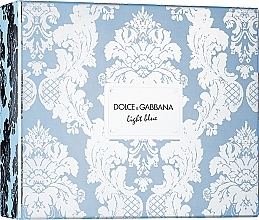 Düfte, Parfümerie und Kosmetik Dolce&Gabbana Light Blue - Duftset (Eau de Toilette 25ml + Eau de Toilette 10ml)