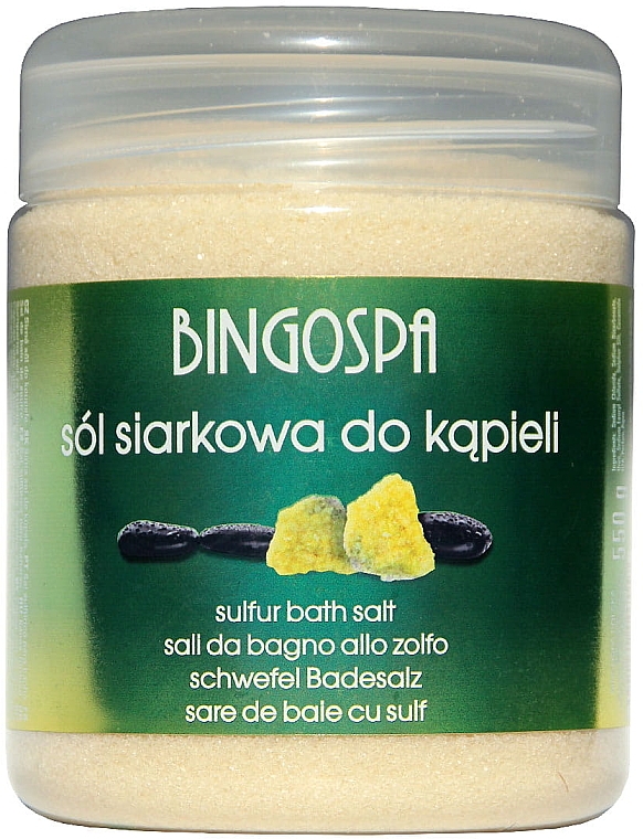 Badesalz mit Schwefel - BingoSpa Sulphur Bath Salt — Bild N1