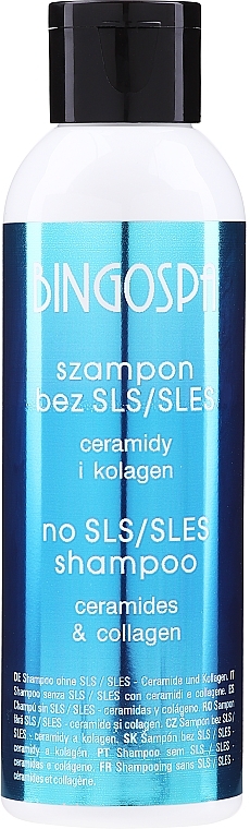 Shampoo ohne SLES/SLS mit Kollagen - BingoSpa Shampoo Without SLES/SLS Collagen — Bild N1