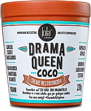 Düfte, Parfümerie und Kosmetik Revitalisierende und nährende Haarcreme mit Kokosnuss - Lola Cosmetics Drama Queen Coconut Restoring Cream