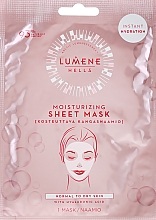 Düfte, Parfümerie und Kosmetik Feuchtigkeitsspendende Tuchmaske mit Hyaluronsäure - Lumene Hella Moisturizing Sheet Mask