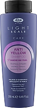 Haarshampoo gegen Gelbstich mit violetten Pigmenten - Lisap Light Scale Care — Bild N1