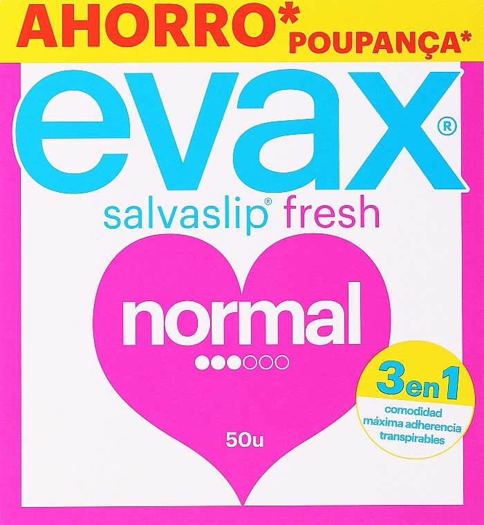 Slipeinlagen Normal 50 St. - Evax Salvaslip — Bild N1