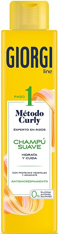 Feuchtigkeitsspendendes Shampoo für lockiges Haar - Giorgi Line Curly Method Moisturizing Shampoo — Bild N1