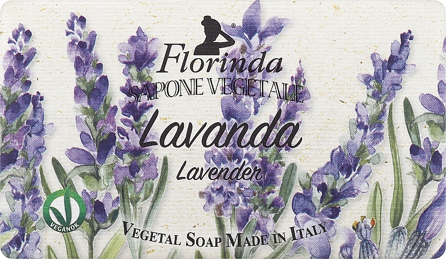 Natürliche Seife mit Lavendel - Florinda Sapone Vegetale Lavanda — Bild N3