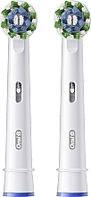 Austauschbare Zahnbürstenköpfe für elektrische Zahnbürste 2 St. - Oral-B Pro Cross Action White — Bild N2