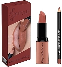 Düfte, Parfümerie und Kosmetik Make-up Set (Lippenstift 4g + Lippenkonturenstift 1.1g) - Diego Dalla Palma Lip Contour Kit 503