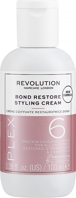 Haarstylingcreme - Makeup Revolution Plex 6 Bond Restore Styling Cream — Bild N1