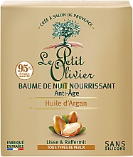 Anti-Aging-Nachtbalsam mit Arganöl - Le Petit Olivier Night Balm Anti-aging Argan Oil — Bild N2