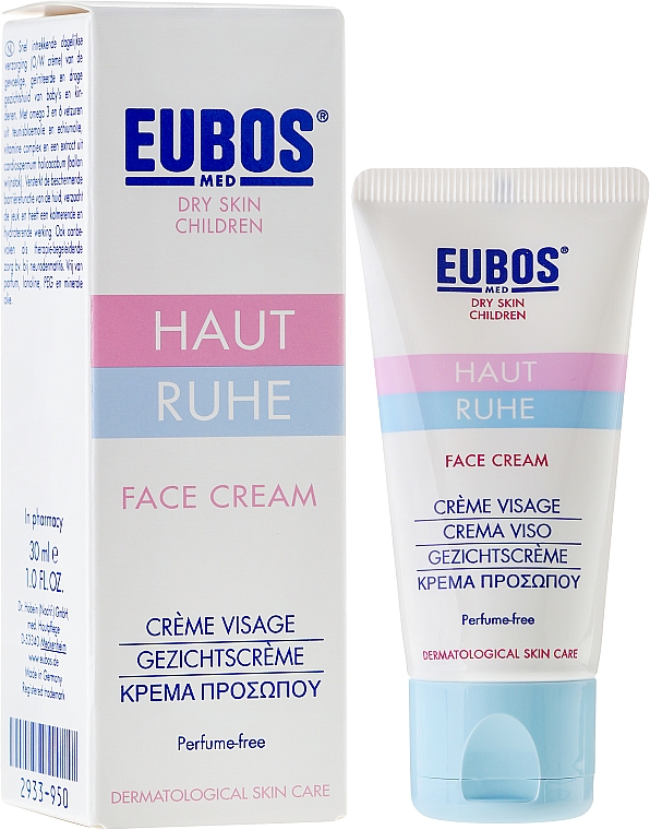 Gesichtscreme für Kinder - Eubos Med Dry Skin Children Face Cream — Bild N1