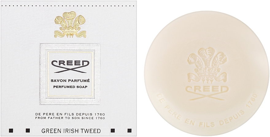 Creed Green Irish Tweed Soap - Parfümierte Seife — Bild N2