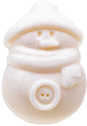 Glyzerin-Weihnachtsseife Schneemann - Organique Soap — Bild N1