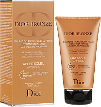 Düfte, Parfümerie und Kosmetik Beruhigender After Sun Balsam für Gesicht und Körper mit Monoi-Extrakt - Dior Bronze After Sun Baume de Monoi