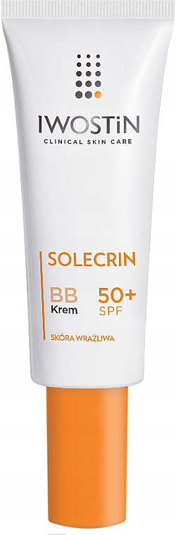Sonnenschutzcreme für das Gesicht SPF 50+ - Iwostin Solecrin BB Cream SPF 50+ — Bild N1