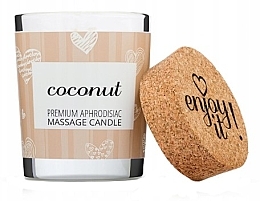Massagekerze Kokosnuss - Magnetifico Enjoy It Premium Aphrodisiac Massage Candle Coconut — Bild N1
