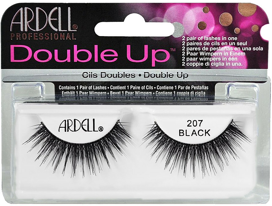 Künstliche Wimpern - Ardell Double Up 207 Black — Bild N1