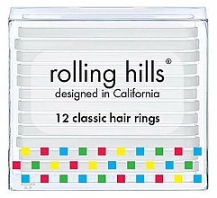 Haargummis transparent - Rolling Hills Classic Hair Rings Transparent — Bild N1