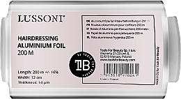 Düfte, Parfümerie und Kosmetik Friseurfolie - Lussoni Aluminium Foil