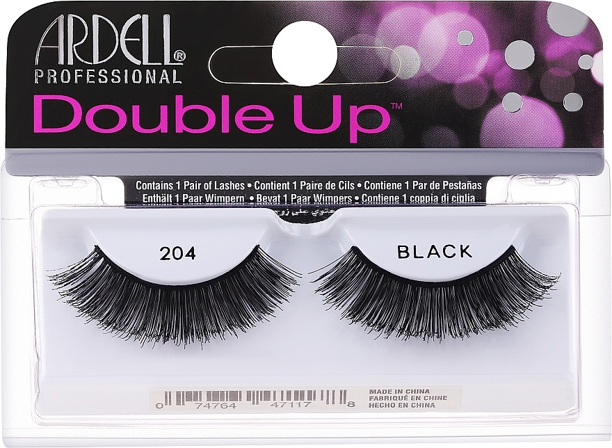 Künstliche Wimpern - Ardell Double Up 204 Black — Bild N1